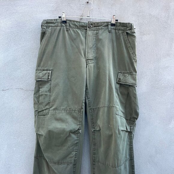 80s Military Rip-Stop Utility Cargo Pants - Picture 7 of 9